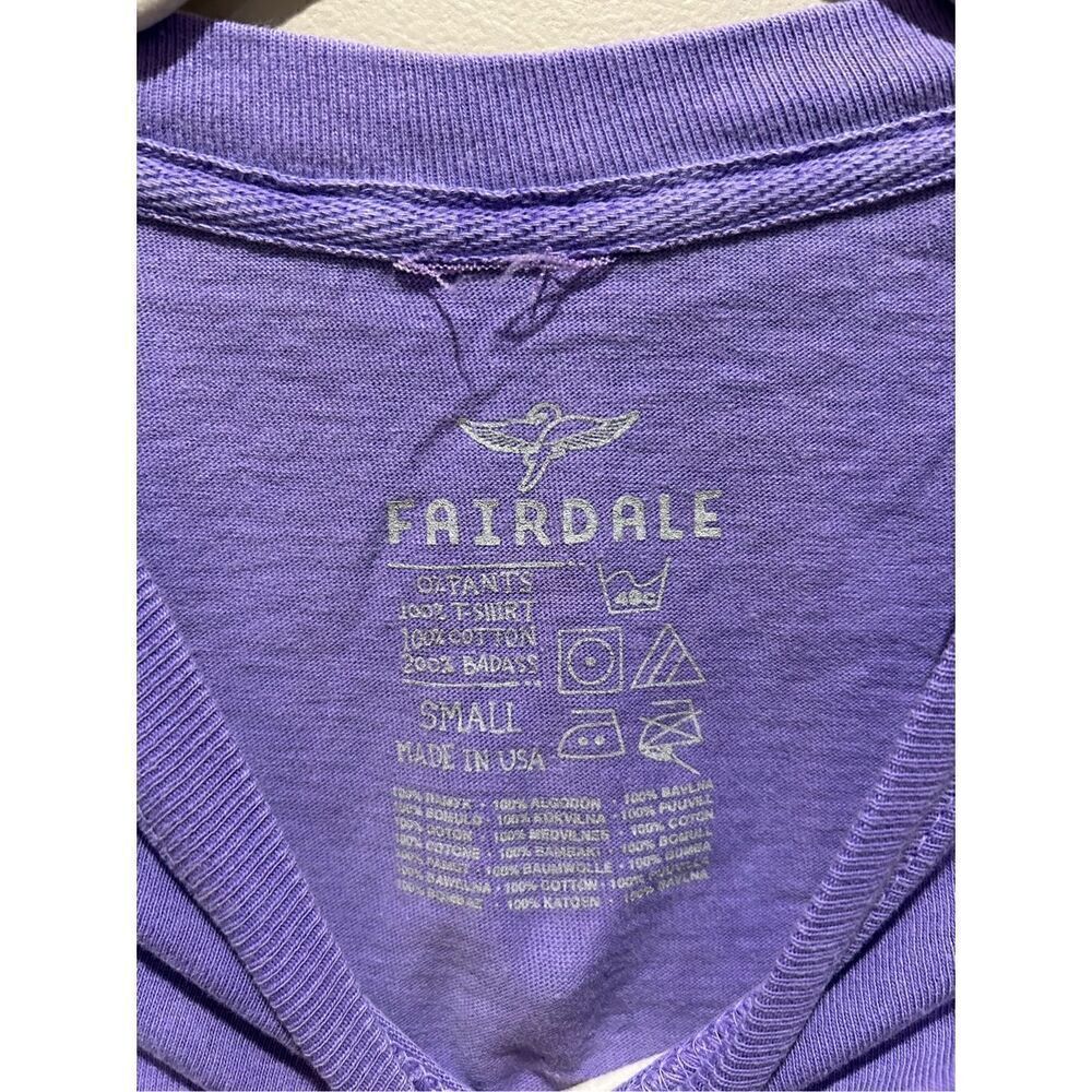 FAIRDALE X NORA V PURPLE LIMITED EDITION long sleeve - Picture 10 of 10